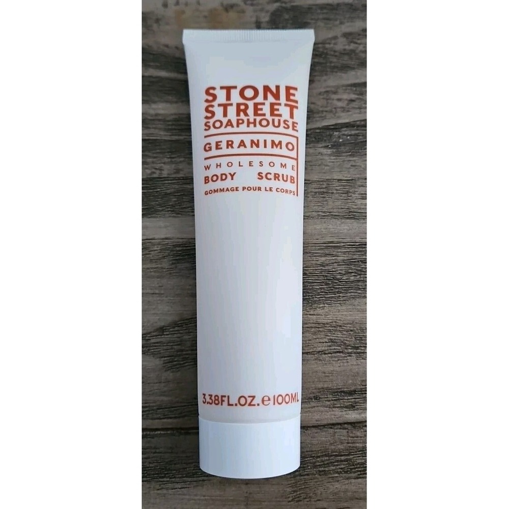 Stone Street Soaphouse Geranimo Wholesome Body Scrub 3.38 oz / 100 mL